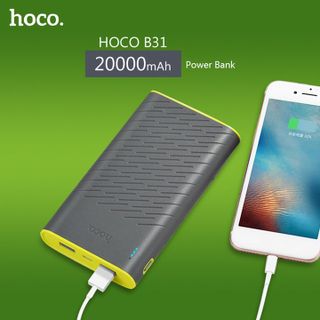 Hoco - Pin sạc dự phòng B31 dung lượng 20000mAh - 2 Cổng USB - có đèn led
