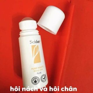 Lăn khử mùi Scion Nuskin Pure White Roll On 75ml của Mỹ
