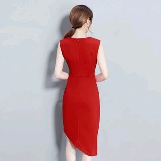 ĐẦM ÔM VẠT XÉO PHỐI SỌC