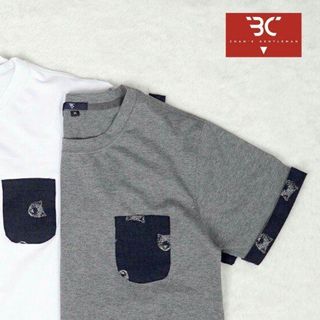 áo thun cổ tròn phối túi