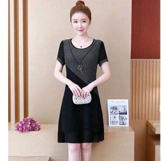 ĐẦM SUÔNG PHỐI BỐ XÉO KÈM PHỤ KIỆN