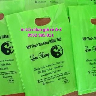 in túi nilon giá rẻ túi HE túi PE hột xoài túi các loại