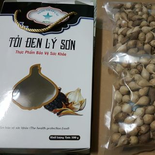 Tỏi đen cô đơn Lý Sơn