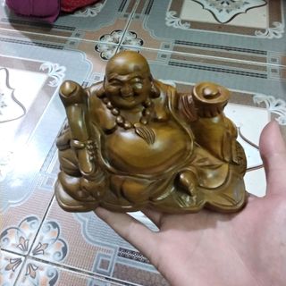 tượng phong thuỷ ông phỗng gỗ bách xanh