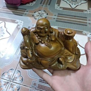 tượng phong thuỷ ông phỗng gỗ bách xanh