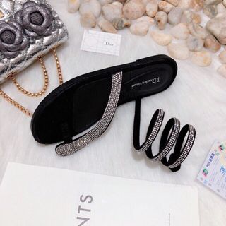 giày xanh đan xoan cổ chân