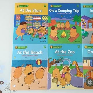Bộ sách POTATO PALS 12 cuốn Level 1 và 2