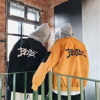 áo khoác unisex phối BoDz 2 màu hot hit