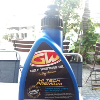 Dầu nhớt xe số Gulf Western Hitech Premium 20W50 SN 1lit
