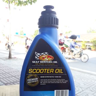 Dầu nhớt động cơ xe máy tay ga Scooter 10W40