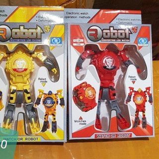 Đồng hồ robot biến hình nhỏ