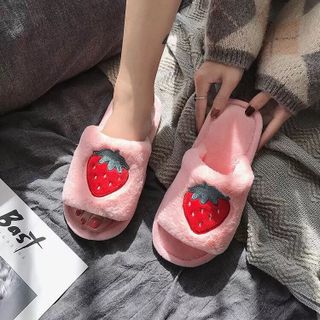 dÉp lông hình trái cây siêu kute