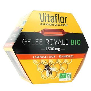 Sữa ong chúa Vitaflor Bio 1500mg 20 ống của Pháp