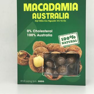 MACCA ÚC ĐÓNG HỘP 500gram