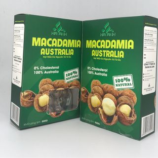 MACCA ÚC ĐÓNG HỘP 500gram