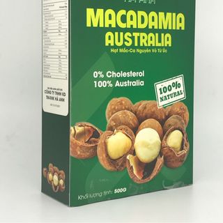 MACCA ÚC ĐÓNG HỘP 500gram