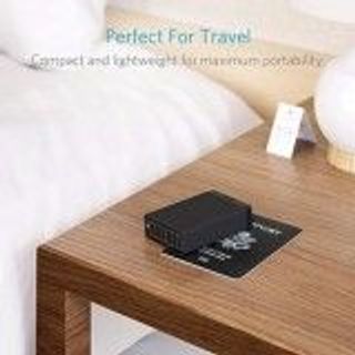 Sạc ANKER PowerPort 6 cổng 60w có PowerIQ Đen - Black