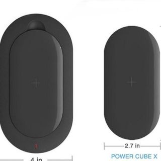 Đế kiêm Sạc dự phòng không dây Mipow Cube X 5000 màu đen black