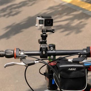 Bộ phụ kiện kẹp trên xe đạp cho camera thể thao Xiaomi và Gopro 3 4 giá sỉ