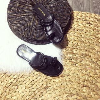 dép xỏ ngón kim tuyến