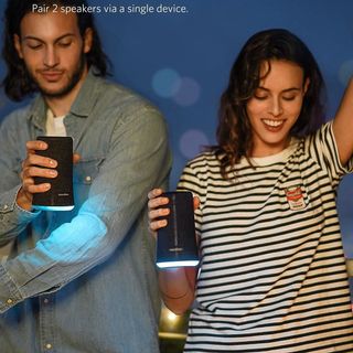 Loa Bluetooth Soundcore Flare Portable 360° - Đen