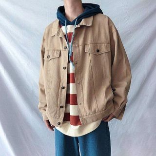 áo kaki thời Trang unisex Nam nư trơn