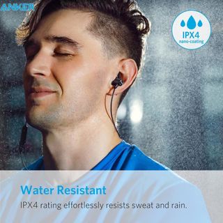 Tai nghe Bluetooth Anker Slim SoundBuds Black Màu đen - Đen