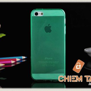 Ốp silicone trong suốt iPhone 5 / iPhone 5S giá sỉ
