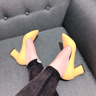 giày cao gót vuông công sợ