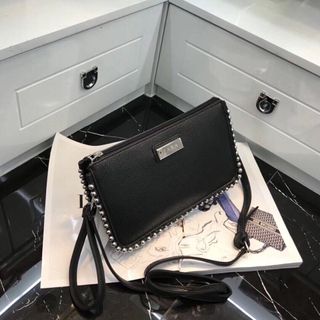 ví cầm tay kèm dây đeo viên bi