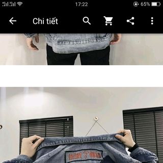 áo khoác jeans bò thời trang UniSex Nam nữ