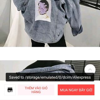 áo khoác jeans bò thời trang UniSex Nam nữ