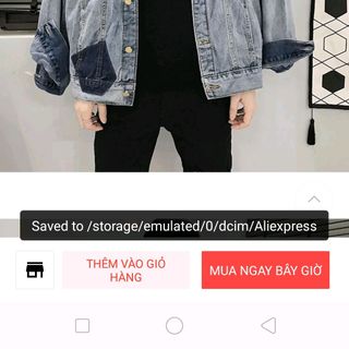 áo khoác jeans bò thời trang UniSex Nam nữ