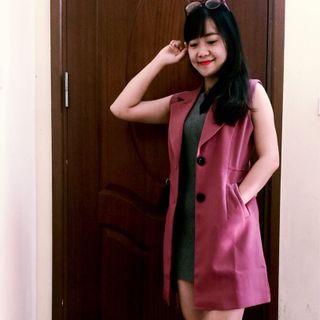 áo blazer vest nữ 2018