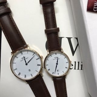 Đồng hồ DDWW dây da hàng đẹp có lịch