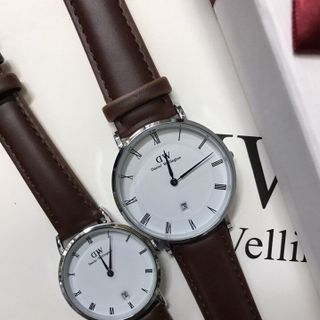 Đồng hồ DDWW dây da hàng đẹp có lịch