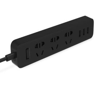 Ổ cắm Xiaomi Mi Power Strip tích hợp cổng USB màu đen giá sỉ