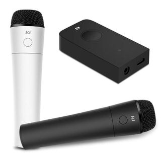 Micro karaoke không dây KI MU008 kèm mixer hỗ trợ Bluetooth giá sỉ