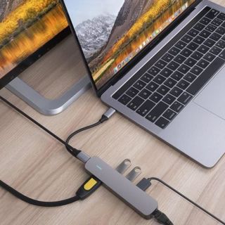Cổng chuyển HyperDrive 4K HDMI 6-in-1 USB-C Hub for MacBook Ultrabook Chromebook PC USB-C devices