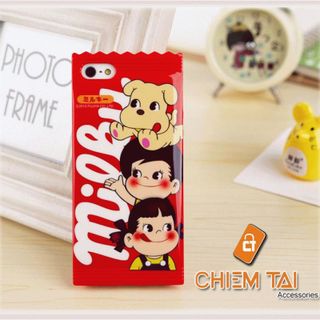 Ốp nhựa hình gói bánh hiệu Milky iPhone 4 / iPhone 4S giá sỉ