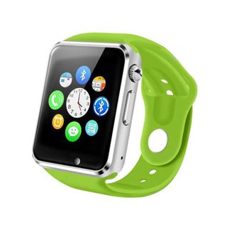 Đồng hồ tích hợp gọi điện nghe nhạc INWATCH A1 qua sim độc lập - Xanh lá nhạt