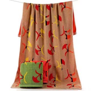 Khăn tắm đa màu sắc chất liệu tơ tằm