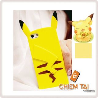 Ốp silicone Pikachu iPhone 5 / iPhone 5S giá sỉ