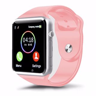 Đồng hồ tích hợp gọi điện nghe nhạc INWATCH A1 qua sim độc lập - Hồng giá sỉ