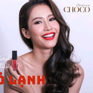 Son Choco Lipstick chocolate đen Đỏ lạnh