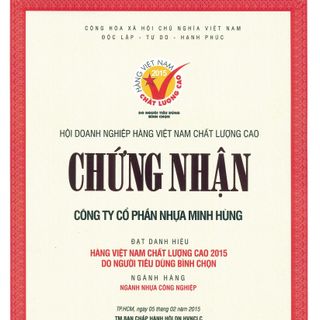 Công ty CP Ống Nhựa Minh Hùng Tìm Tổng Đại Lý - Nhà Phân Phối