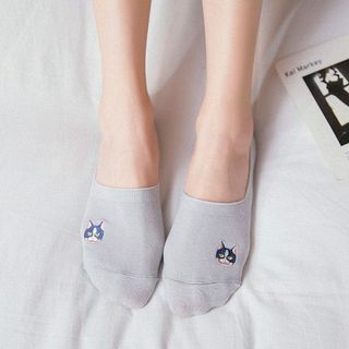 Tất nữ nửa bàn chân hình gấu Nhật Bản