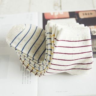 Tất nữ cổ lỡ kẻ nhỏ nền cát Nhật Bản