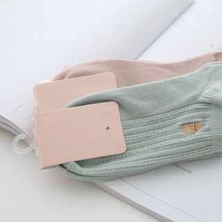 Tất nữ cổ ngắn sọc Nhật Bản