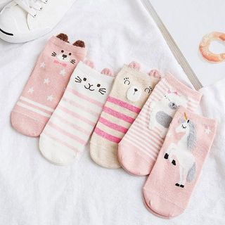 Tất nữ cổ ngắn hình thú đáng yêu Nhật Bản